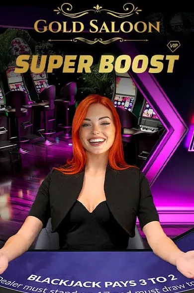 Gold Saloon Super Boost Blackjack